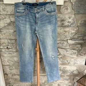 Distressed Jeans with bling